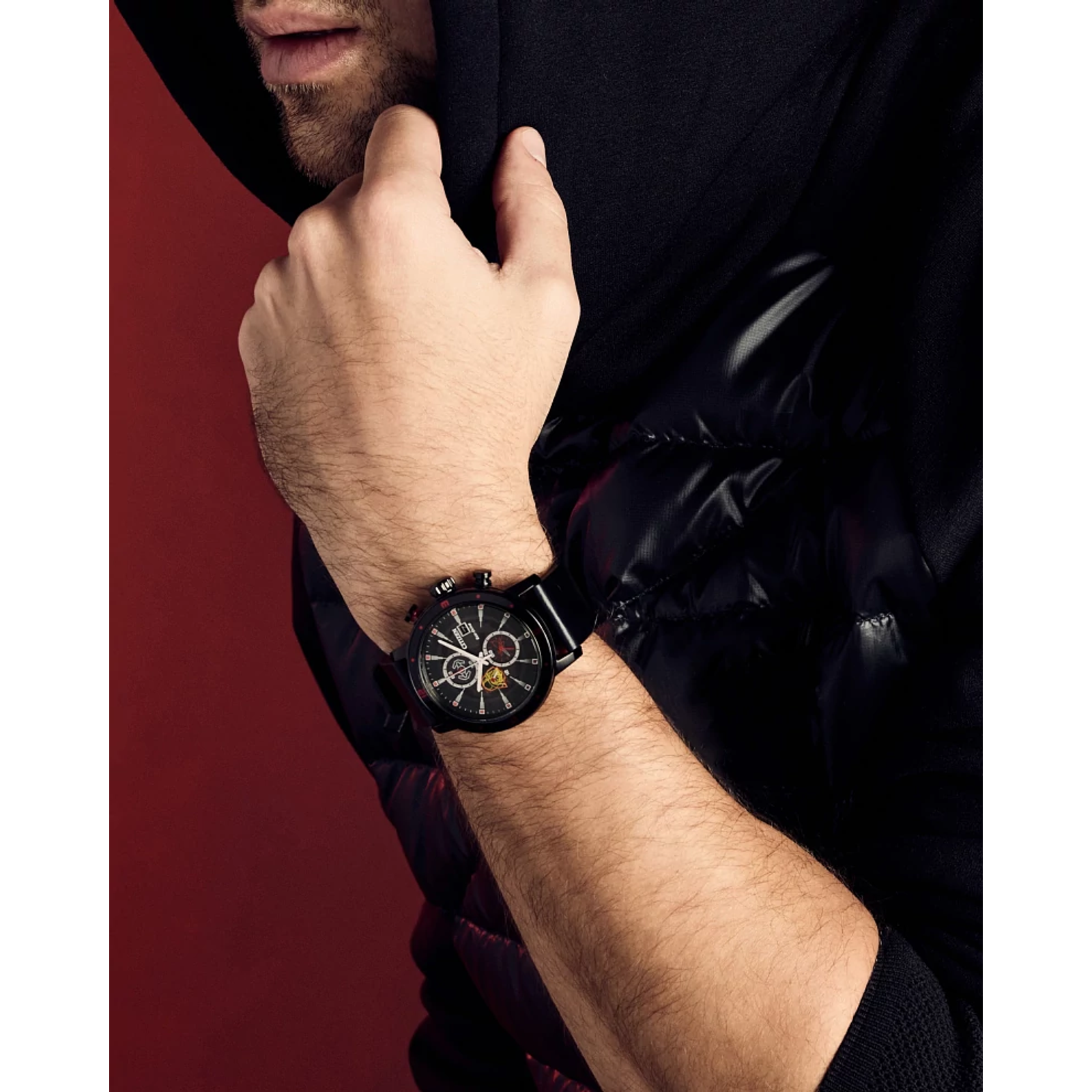 Reloj Citizen Darth Vader Negro vivos rojos edición especial Star Wars para caballero CA0769-04W | Elegancia Relojeria